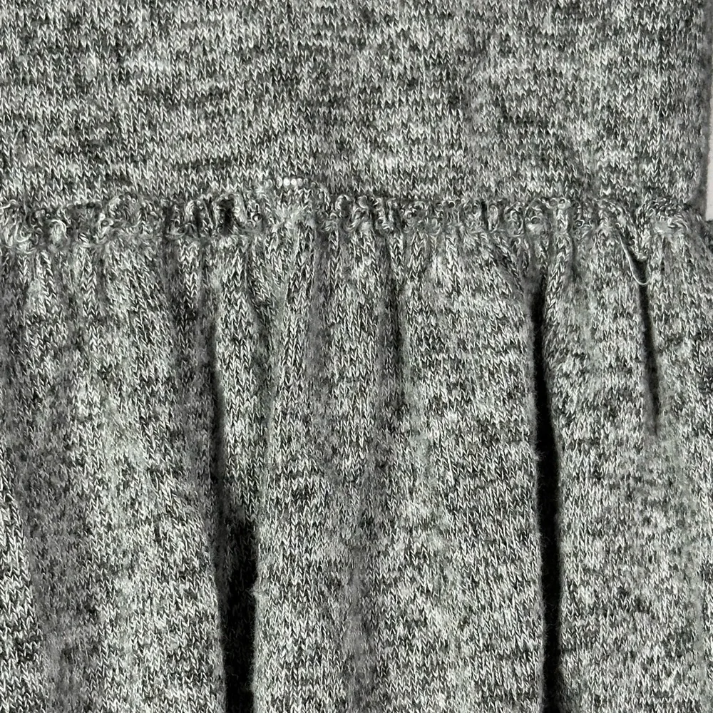 Old Navy Toddler Charcoal Grey‎ Heathered Cowl Neck Knit Skater Dress Size 3T